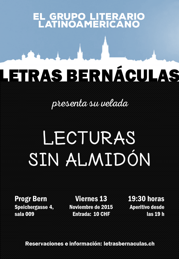 Invitación: “Lecturas sin&nbsp;almidón”