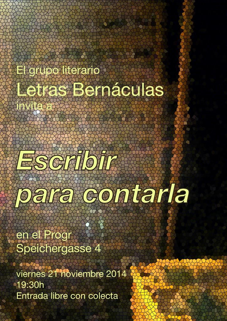 “Escribir para contarla” en&nbsp;Berna